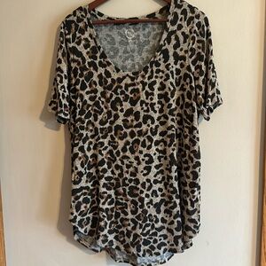 Maurice’s Print Tunic Length 24/7 Top, size x-Large